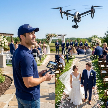 Forfait Drone Mariage - Essentiel ( 2 heures ) 