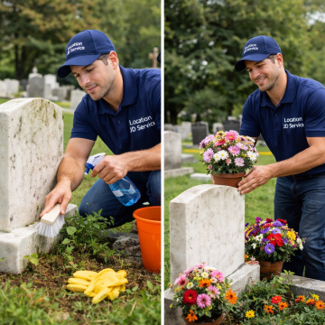 Nettoyage et entretien de tombes