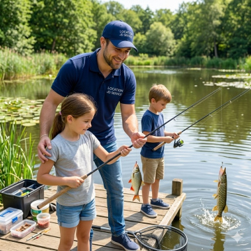 Initiation Pêche en Dombes - Formule Découverte 2h00